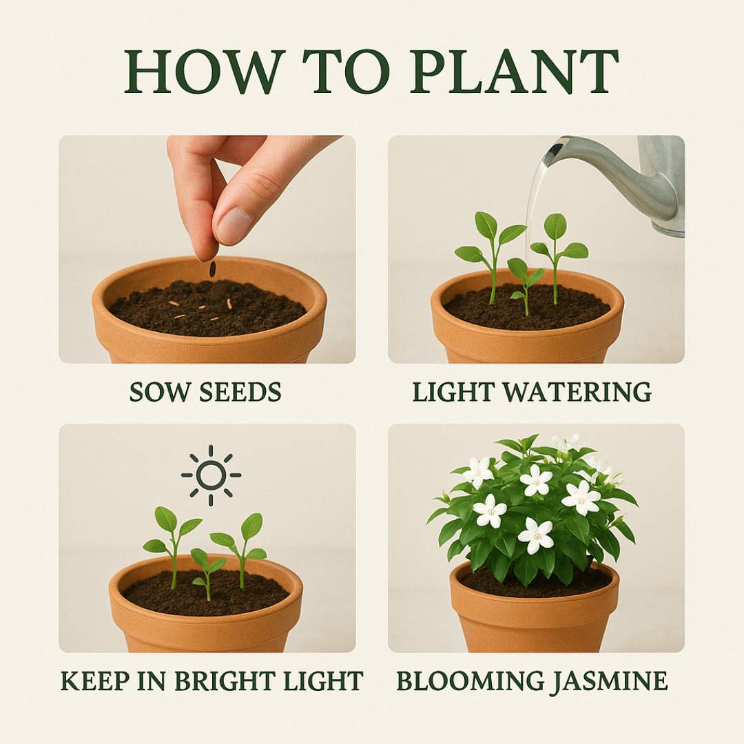 Winter-Friendly Hanging Jasmine — Dreamy Indoor Flower Seeds (Buy 1 Get 1 Free)