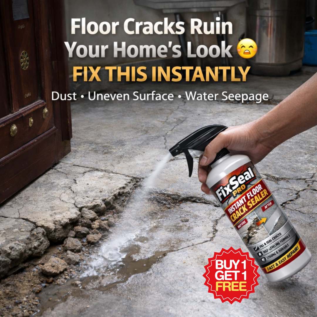 Instant Floor Crack Sealer Spray- Buy 1 Get 1 Free