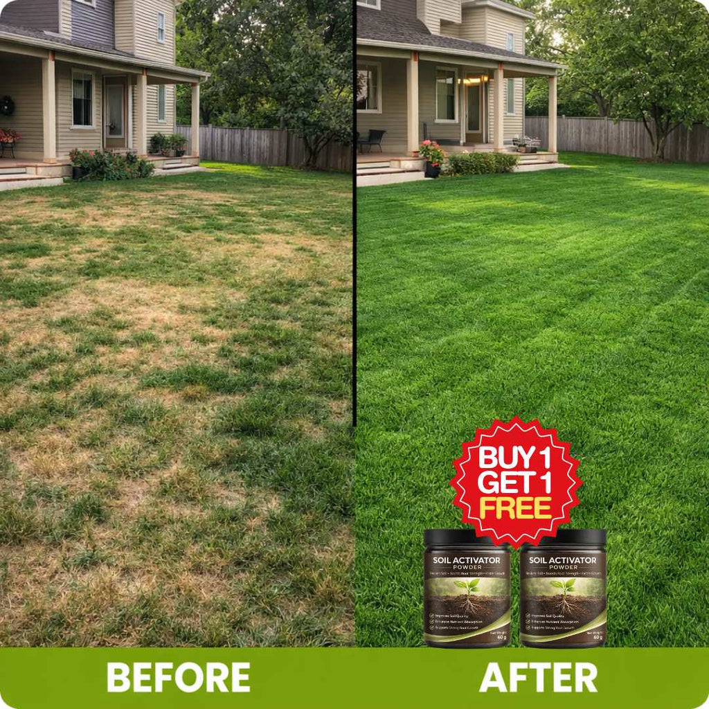 Mineral-Rich Soil Activator for Year Round Growth ( BUY 1 GET 1 FREE )