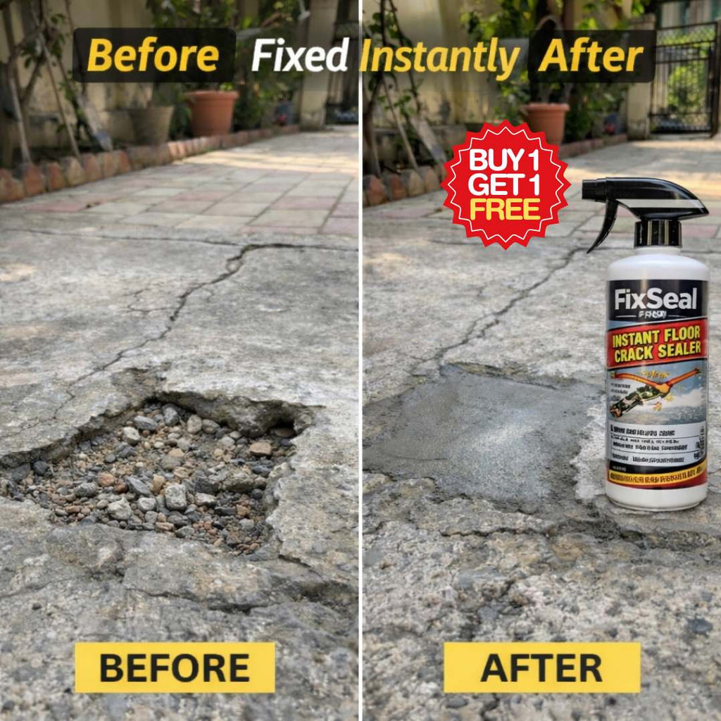 Instant Floor Crack Sealer Spray- Buy 1 Get 1 Free