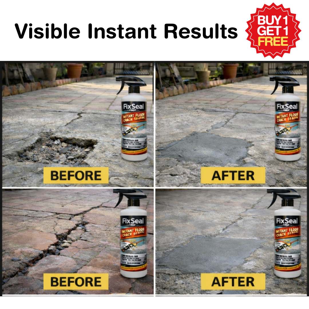 Instant Floor Crack Sealer Spray- Buy 1 Get 1 Free